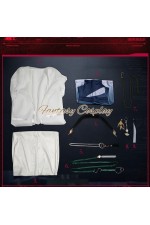 Path to Nowhere Du Ruo White Outfit Cosplay Costume